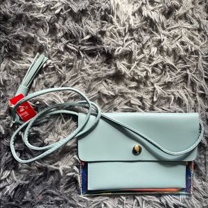 Blue Clutch Purse